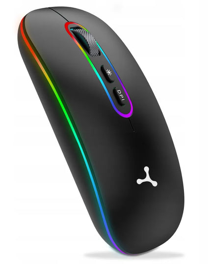 Belaidis klaviatūros ir pelės rinkinys Triadyn DAPHNIS Bluetooth RGB SLIM