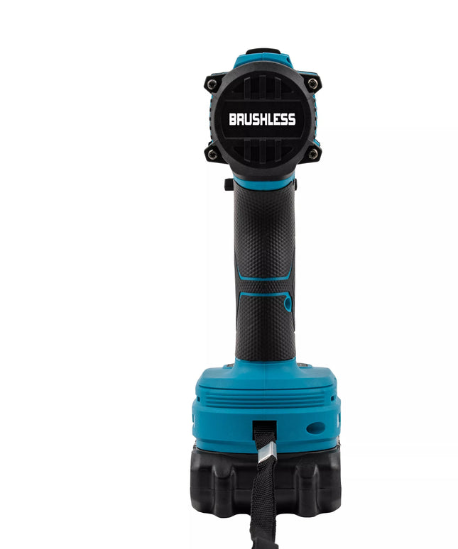 Belaidis smūginis gręžtuvas-suktuvas Delphi Tools bešepetėlis PRO 2xAKU