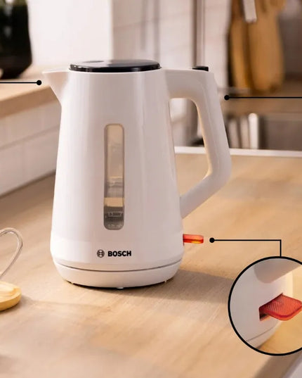 Belaidis virdulys Bosch TWK1M121 1,7L 2400W baltas