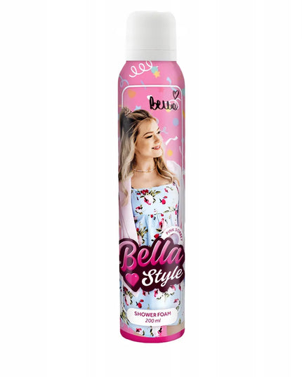Bella Style Pink dovanų rinkinys: 3 kosmetikos priemonės – dušo putos, gelis ir kvepalai