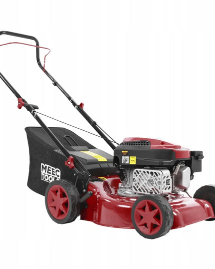 Benzininė vejapjovė Meec Tools 2,0 kW, 41 cm – 7 lygių reguliavimas, 45 l krepšys