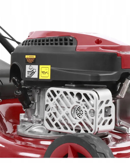 Benzininė vejapjovė Meec Tools 2,0 kW, 41 cm – 7 lygių reguliavimas, 45 l krepšys
