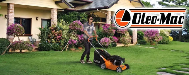 Benzininė vejapjovė Oleo-Mac GMC 48 PK ALLROAD4 su dideliais ratais