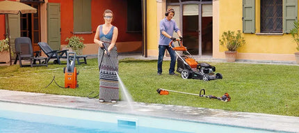 Benzininė vejapjovė Oleo-Mac GMC 48 PK ALLROAD4 su dideliais ratais