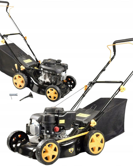 Benzininė vejapjovė Riwall Pro 4270 132 cm3 3,5 AG su ratų pavara ir 45 l krepšiu EU5