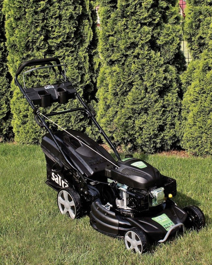 Benzininė vejapjovė Satra S-GM19G su ratų pavara, pjovimo plotis 53 cm