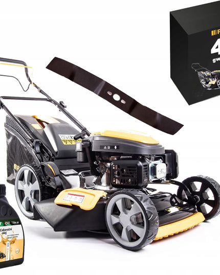 Benzininė vejapjovė su pavara Riwall PRO 51cm 5190SRV su automatine oro sklende