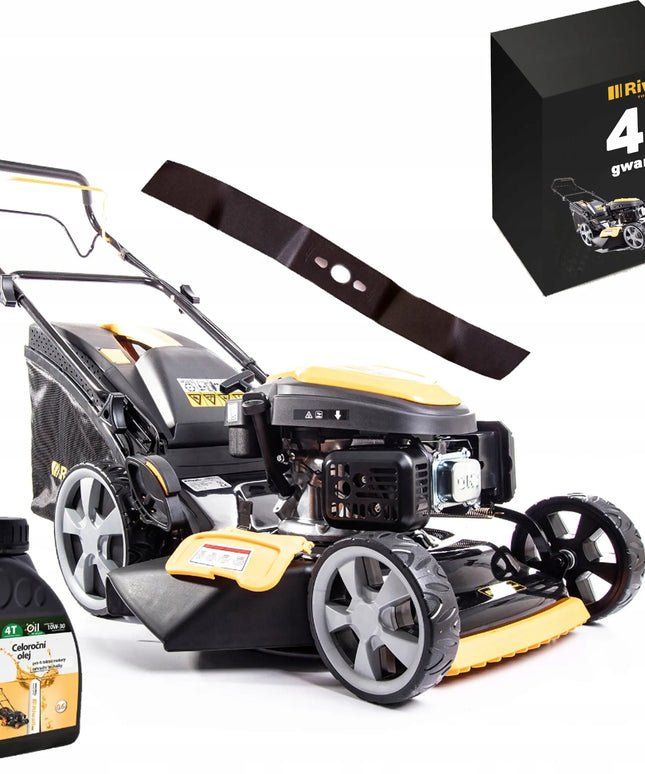 Benzininė vejapjovė su pavara Riwall PRO 51cm 5190SRV su automatine oro sklende