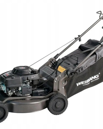 Benzininė vejapjovė WEIBANG WB507SC V 3in1, 6.5 AG, kardaninė pavara, 50 cm
