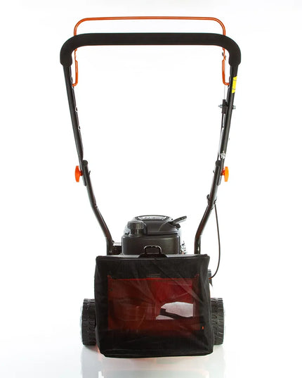Benzininė žoliapjovė DEMON 40 CM 1,47 KW be pavaros 2in1 krepšys 40L sodui