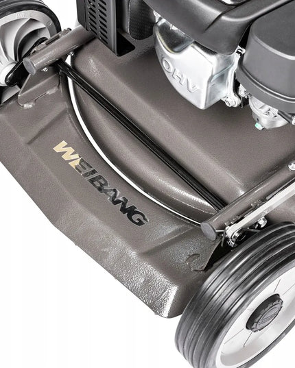 Benzininė žoliapjovė WEIBANG WB537HCU, 53 cm, 6,5 AG, Loncin 196 cm³, šoninis išmetimas