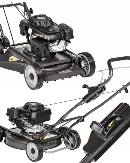 Benzininė žoliapjovė WEIBANG WB537HCU, 53 cm, 6,5 AG, Loncin 196 cm³, šoninis išmetimas