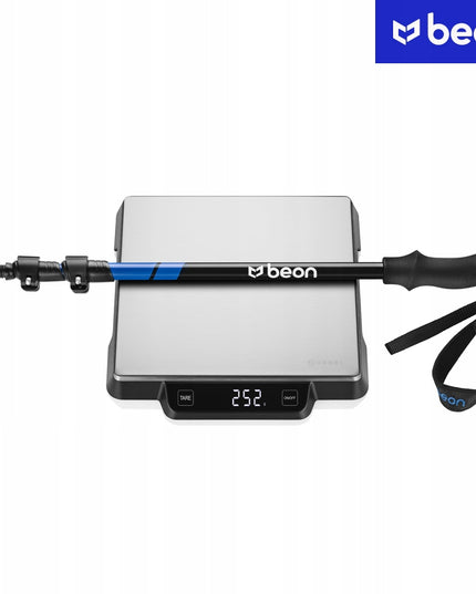 Reguliuojamos Trekingo ir Šiaurietiško Ėjimo Lazdos Beon Smart Blue – Su Antgaliais, Visoms Dangoms