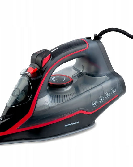 Berdsen BD-331 2600W garinis lygintuvas su keramine danga ir vertikalaus lyginimo funkcija
