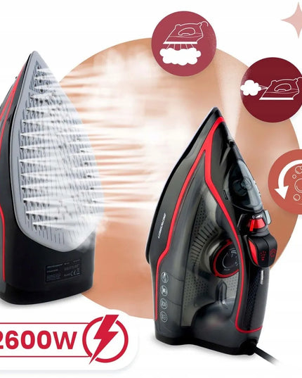 Berdsen BD-331 2600W garinis lygintuvas su keramine danga ir vertikalaus lyginimo funkcija