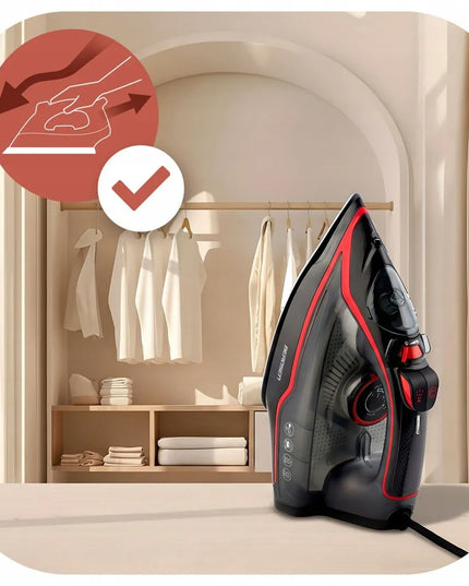 Berdsen BD-331 2600W garinis lygintuvas su keramine danga ir vertikalaus lyginimo funkcija