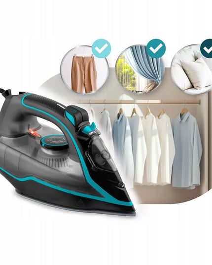 Berdsen BD-331 2600W keramikinis garinis lygintuvas su vertikalaus lyginimo funkcija
