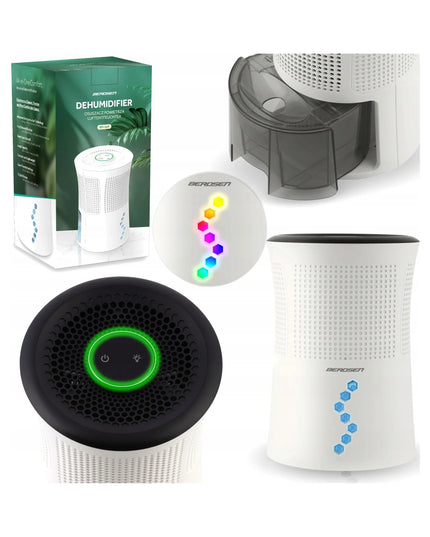 Berdsen oro sausintuvas, drėgmės surinkėjas, tylus 34dB, LED
