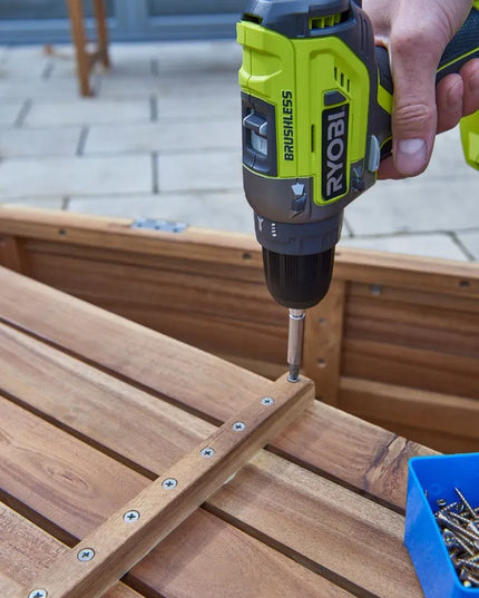 Bešepetis akumuliatorinis gręžtuvas-suktuvas Ryobi R18DD5-0 ONE+
