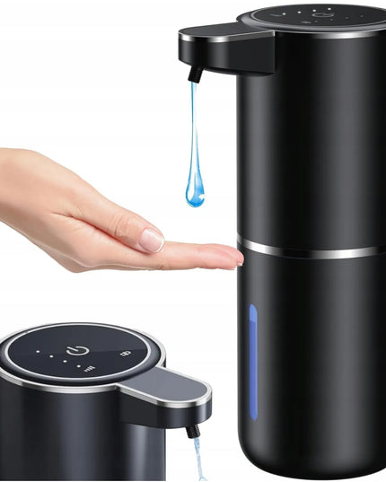 Bėskontaktis muilo dozatorius 380 ml, USB įkrovimas, vonios kambariui ir virtuvei