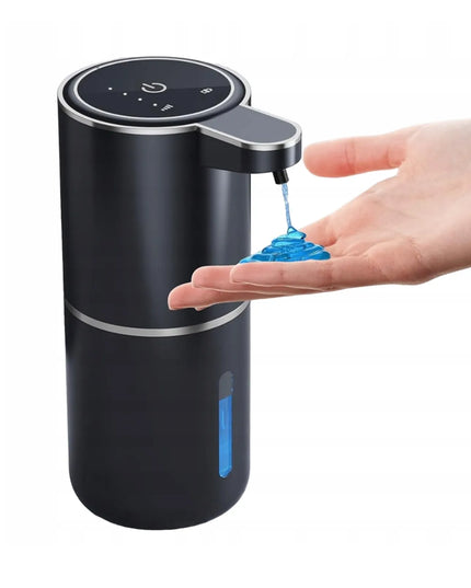 Bėskontaktis muilo dozatorius 380 ml, USB įkrovimas, vonios kambariui ir virtuvei