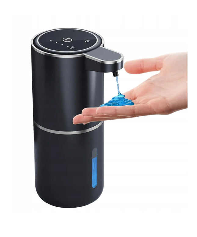 Bėskontaktis muilo dozatorius 380 ml, USB įkrovimas, vonios kambariui ir virtuvei