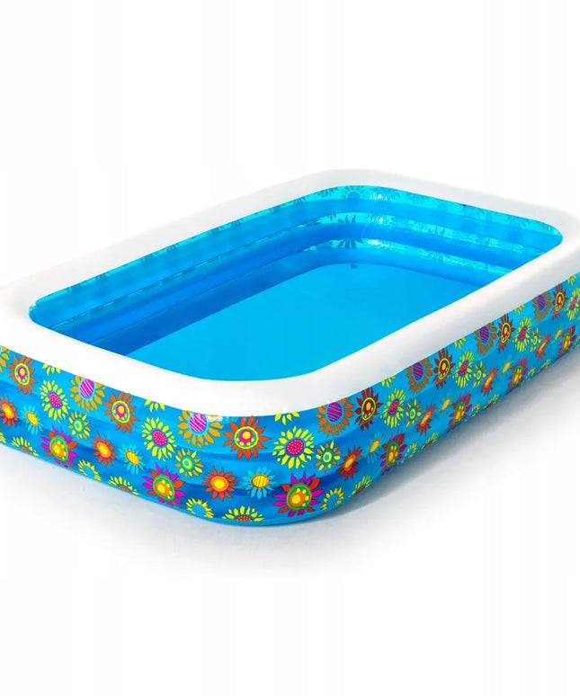 Bestway 54121 pripučiamas šeimyninis baseinas 305x183x56 cm, 1161 l