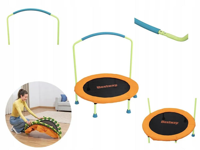 Bestway batutas Wonderjump su rankena, tinkantis naudoti viduje ir lauke, 91x96 cm, 59100