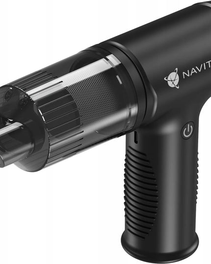 Belaidis rankinis dulkių siurblys NAVITEL CL80, juodas