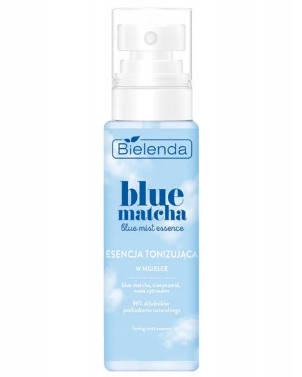 Bielenda Blue Matcha dovanų rinkinys: veido putos-kremas, tonikas ir koreguojantys lašai