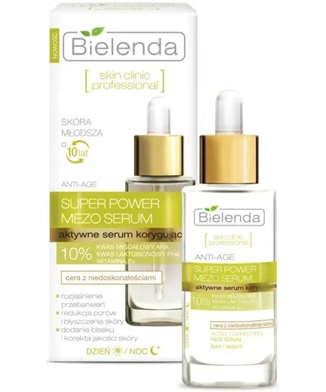 Bielenda Skin Clinic Professional Super Power Mezo korekuojantis serumas 30ml