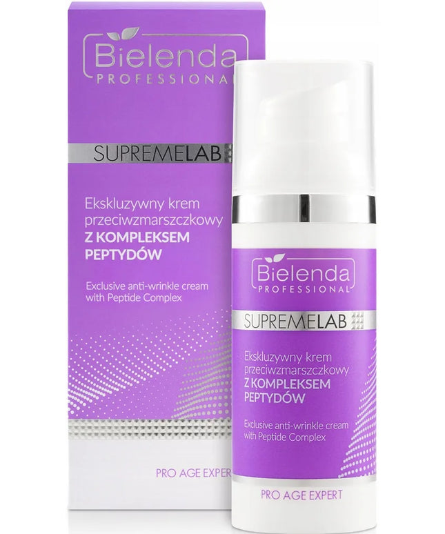 Bielenda SupremeLab kremas nuo raukšlių su peptidų kompleksu 50 ml