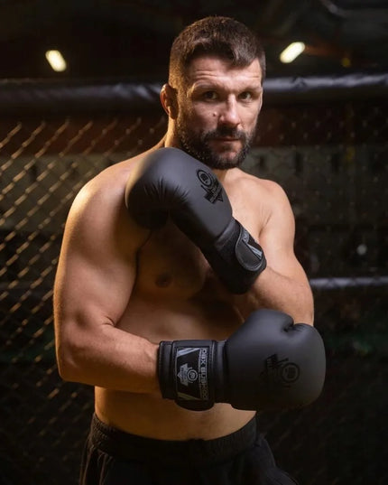 BK bokso pirštinės 14oz - DBX Bushido Black Master - Valor Series