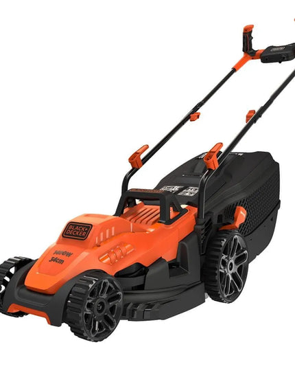 Black&Decker BEMW461BH elektrinė vejapjovė / 1400W / 34 cm pjovimo plotis / 40 l krepšys