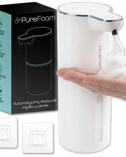 Blietimas putų muilo dozatorius automatinis USB 19 cm