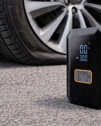 BLOW APO4 16000 mAh Jump Starter su kompresoriumi ir galios banku (150 PSI)