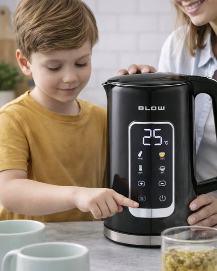 BLOW belaidis elektrinis virdulys 2500W, 1,7L, temperatūros reguliavimas, Wi-Fi