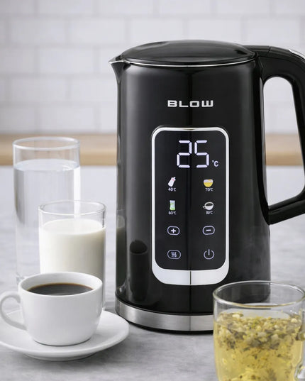BLOW belaidis elektrinis virdulys 2500W, 1,7L, temperatūros reguliavimas, Wi-Fi