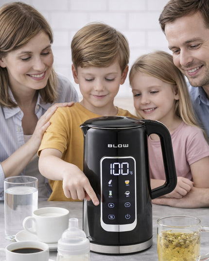 BLOW belaidis elektrinis virdulys 2500W, 1,7L, temperatūros reguliavimas, Wi-Fi