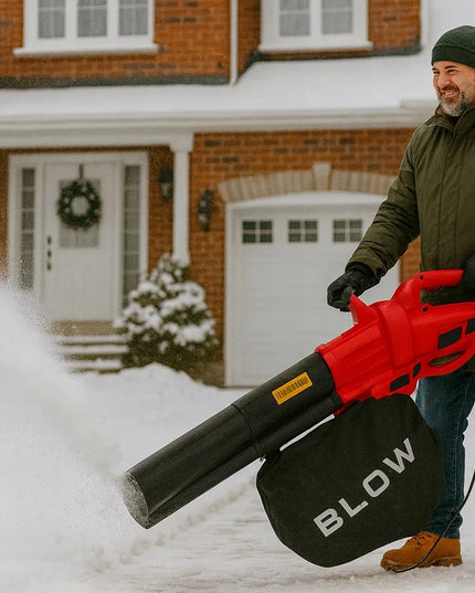 BLOW elektrinis lapų pūstuvas, siurblys ir smulkintuvas 3500W 42L 3in1