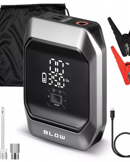 BLOW Jump Starter, kompresorius, pompa, 9000mAh