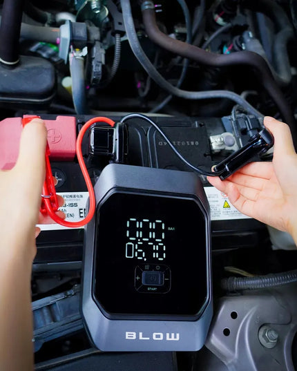BLOW Jump Starter, kompresorius, pompa, 9000mAh