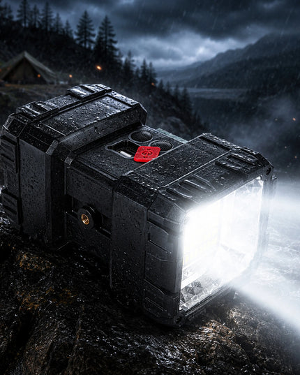 BLOW LED dvipusis prožektorius, 40W, 450 lm, įkraunamas su Powerbank funkcija