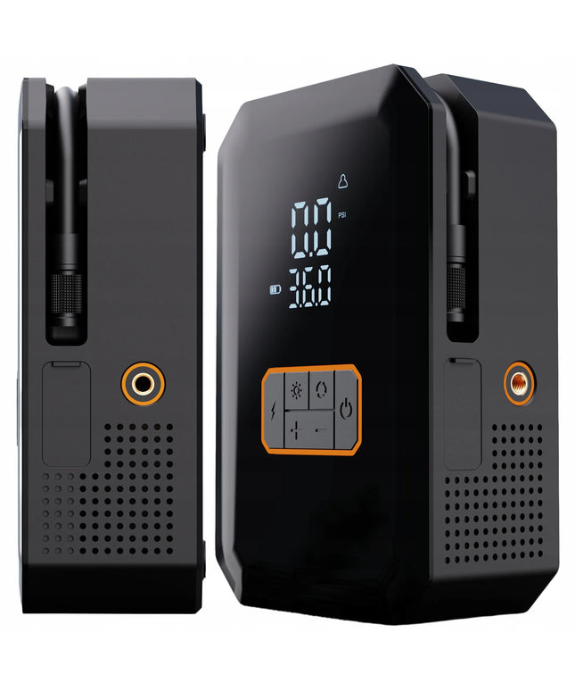 BLOW Oro kompresorius, jump starteris, 16000 mAh, 10,3 barų, skirtas automobiliams ir dviračiams