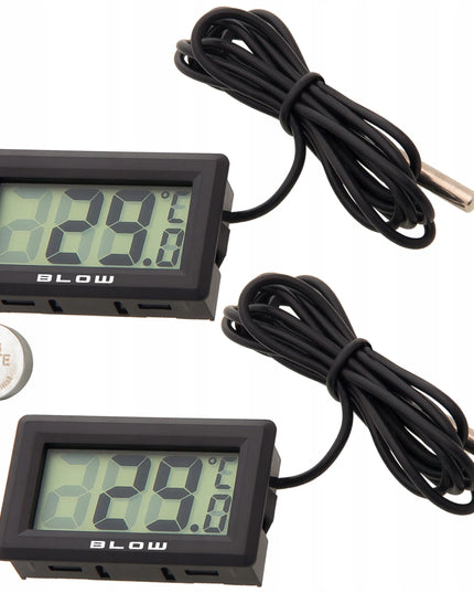 BLOW skaitmeninis kambario termometras su zondo jutikliu LCD