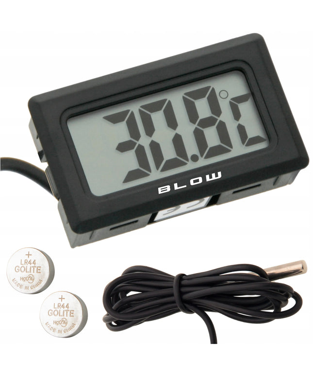 BLOW TH001 skaitmeninis elektroninis patalpų termometras su zondu