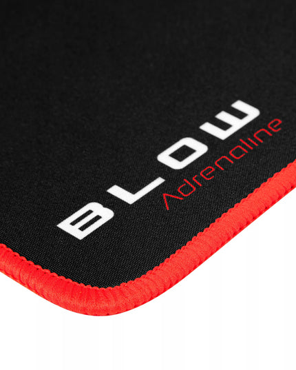 BLOW žaidimų pelės kilimėlis 350x440 XL biuro juodas elastingas kilimėlis