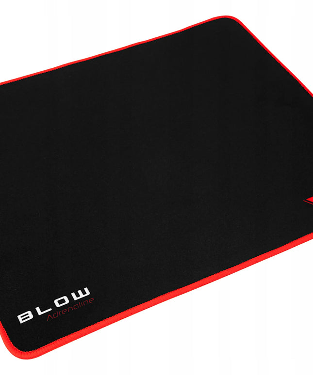 BLOW žaidimų pelės kilimėlis 350x440 XL biuro juodas elastingas kilimėlis