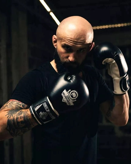 Bokso pirštinės 16oz - DBX Bushido Classic White - Origin Series