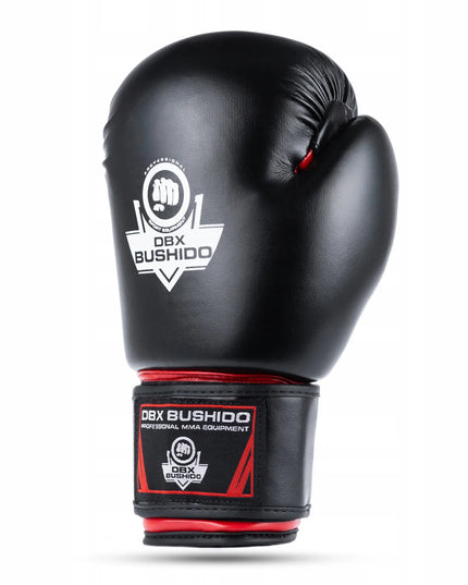 Bokso pirštinės DBX BUSHIDO ARB-407 juodos/raudonos 14 oz